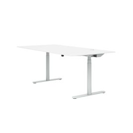 Montana HS-I240 werktafel 240×100 laminaat wit