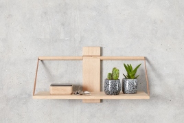 Wood Wall Shelf – Medium